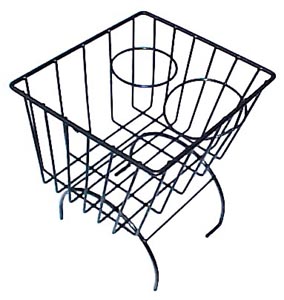 Tunnel opbergmandje zwart